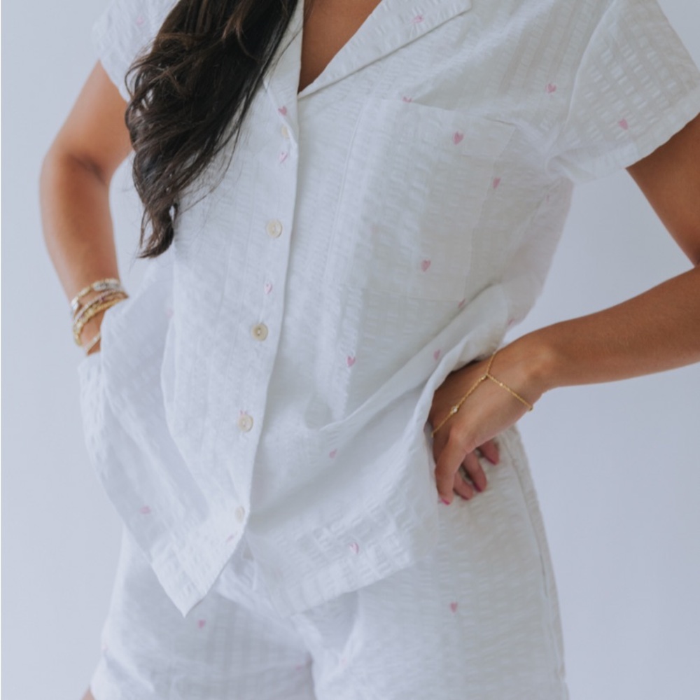 Starfit Short Pajama Heart Set